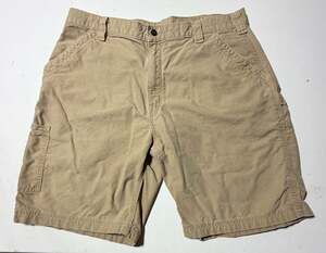 Carhartt B147 DKH Loose Fit Washed Duck Canvas Carpenter Shorts Men's Size 40